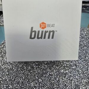 Beat Burn Fitness Tracker with Black Strap